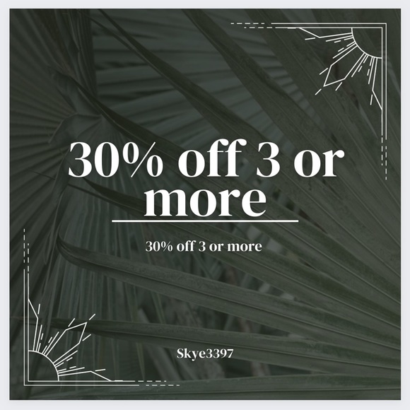3 or more items from entire closet + get 30% off - Picture 7 of 12